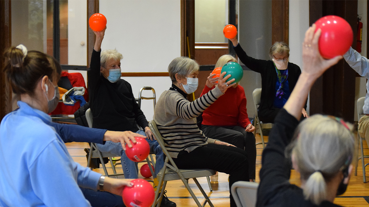 Bryn Mawr Presbyterian Church offers fitness classes and fellowship opportunities