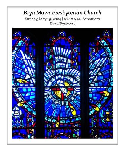 Sunday, May 19, 2024 10 a.m. Bulletin