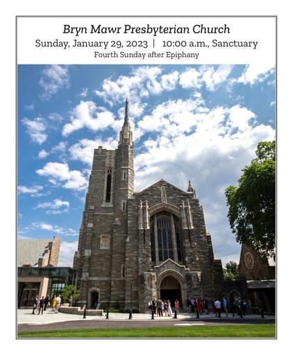 Sunday, January 29, 2023 10 a.m. Bulletin